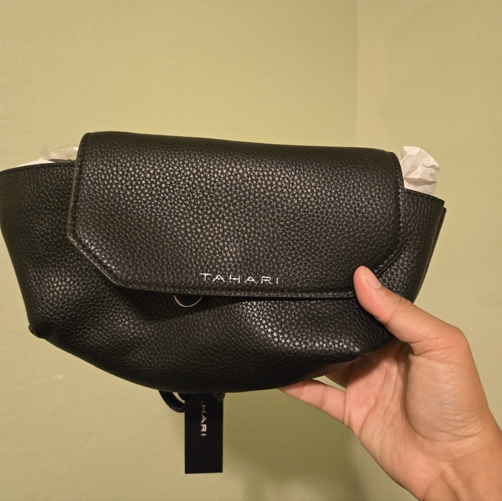 Tahari Black Crossbody Bag